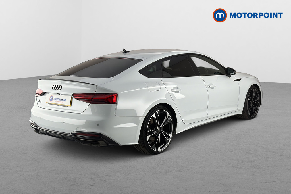 Audi A5 40 Tfsi 204 Black Edition S Tronic C-pluss White #5