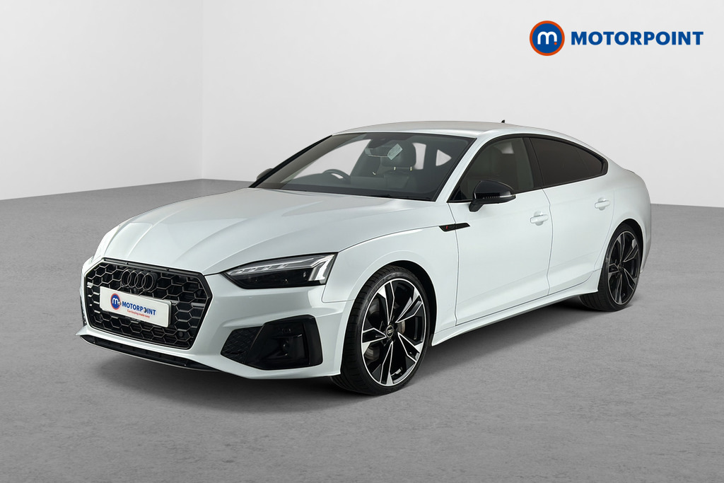 Audi A5 40 Tfsi 204 Black Edition S Tronic C-pluss White #3