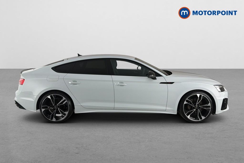 Audi A5 40 Tfsi 204 Black Edition S Tronic C-pluss White #4