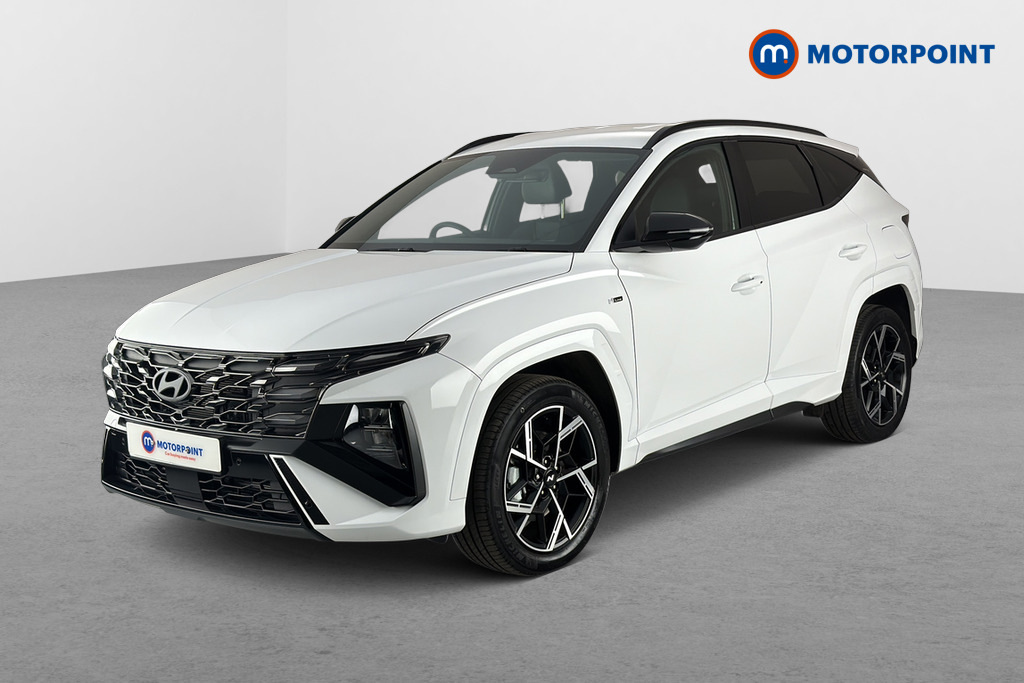 Hyundai Tucson 1.6T 239 Hybrid N Line White #3