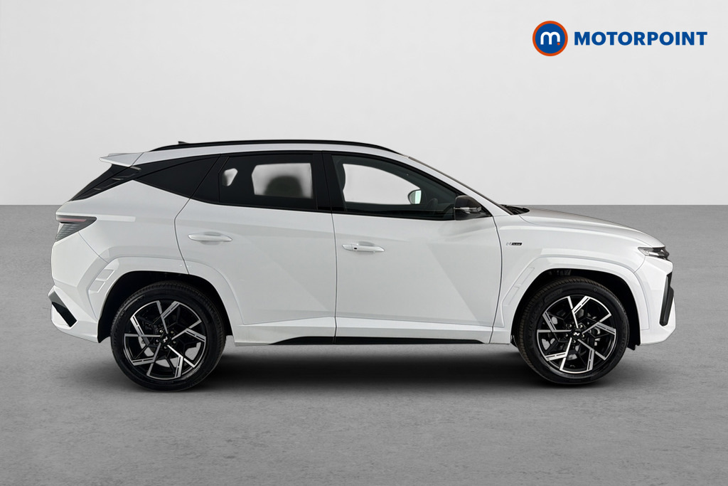 Hyundai Tucson 1.6T 239 Hybrid N Line White #4
