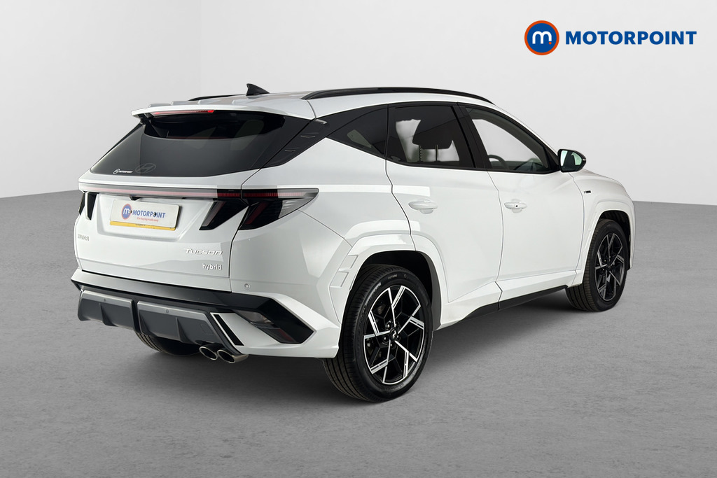Hyundai Tucson 1.6T 239 Hybrid N Line White #5