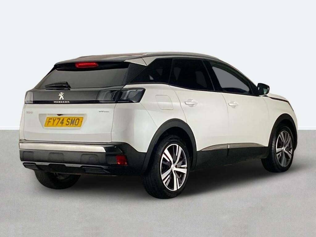 Peugeot 3008 1.6 Hybrid 180 Allure E-eat8 White #3