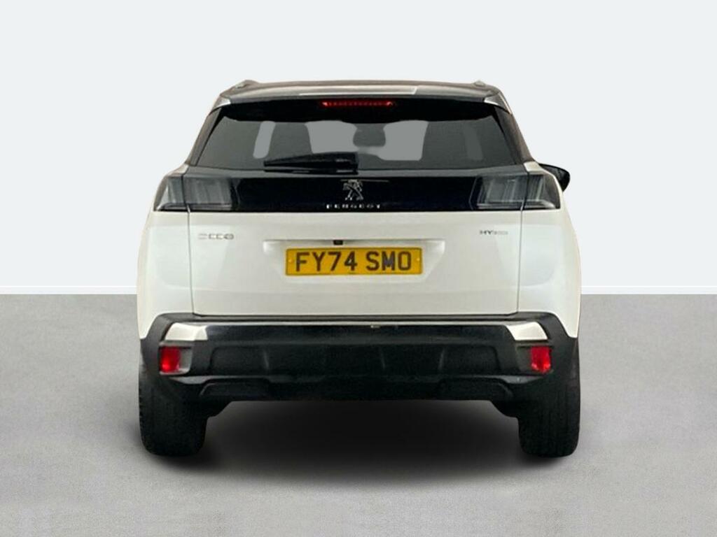 Peugeot 3008 1.6 Hybrid 180 Allure E-eat8 White #4