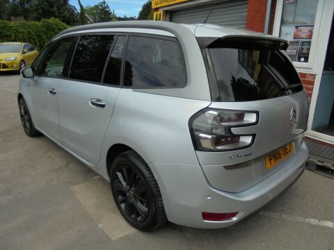 Citroen Grand C4 Picasso 1.6 Bluehdi Exclusive Silver #4