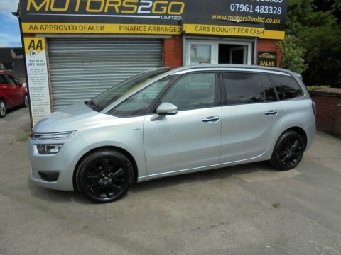 Citroen Grand C4 Picasso 1.6 Bluehdi Exclusive Silver