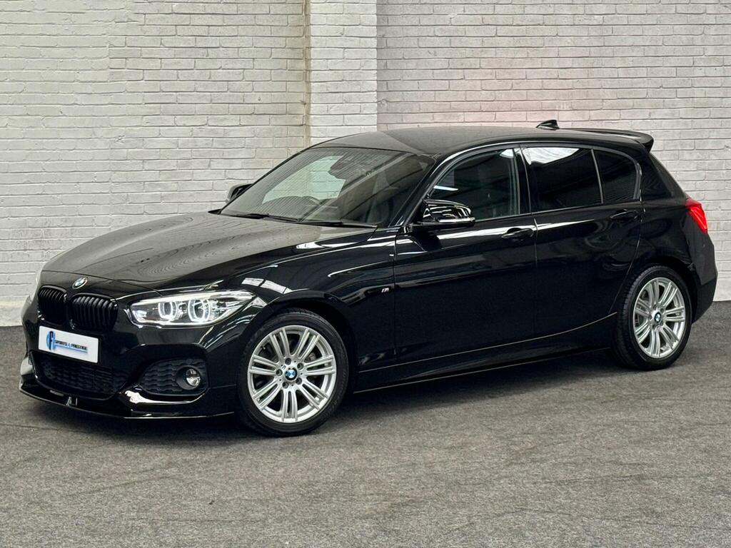 BMW 1 Series Hatchback 2.0 118D M Sport Euro 6 Ss TEMP188 Black #5