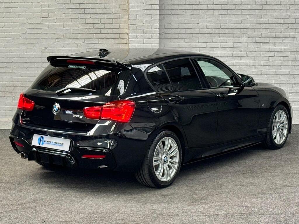 BMW 1 Series Hatchback 2.0 118D M Sport Euro 6 Ss TEMP188 Black #6