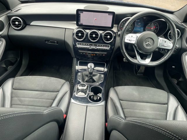 Mercedes-Benz C Class 2019 1.6 C200d Amg Line Saloon E Blue #2
