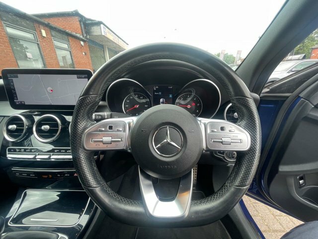 Mercedes-Benz C Class 2019 1.6 C200d Amg Line Saloon E Blue #5