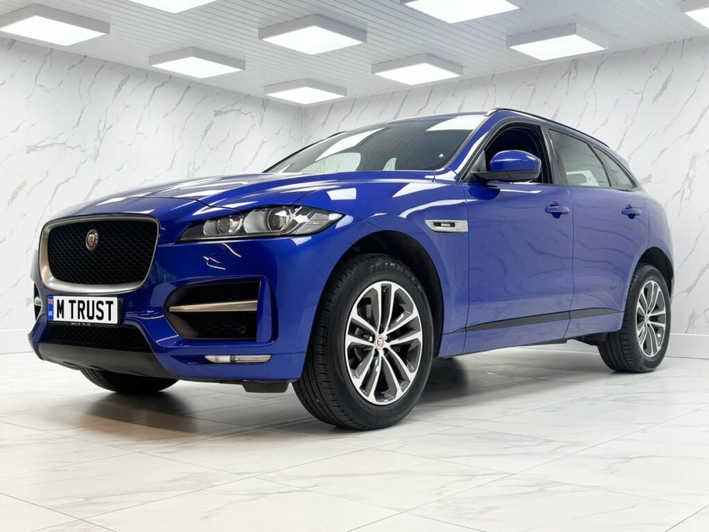 Jaguar F-Pace 2L R-sport SH19MPZ Blue #4
