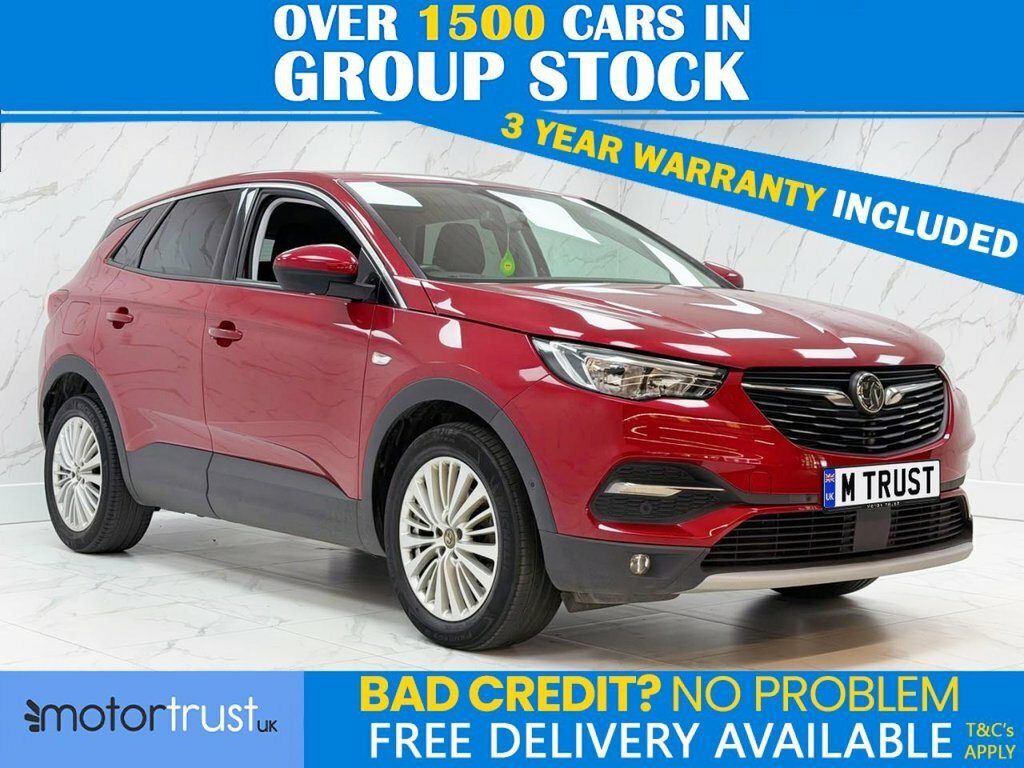 Vauxhall Grandland X 1.6L Tech Line Nav Red
