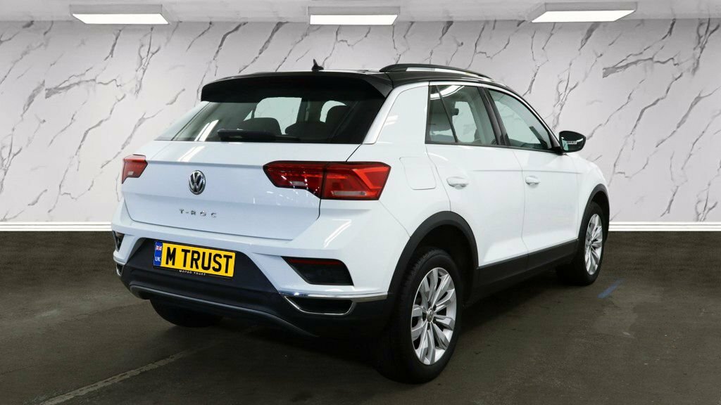 Volkswagen T-Roc 1L Se White #4