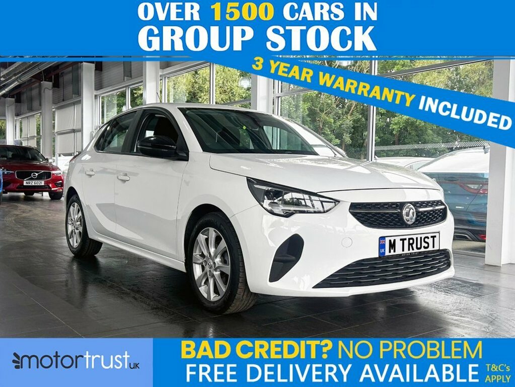 Vauxhall Corsa 1.2L Design DP72AAE White