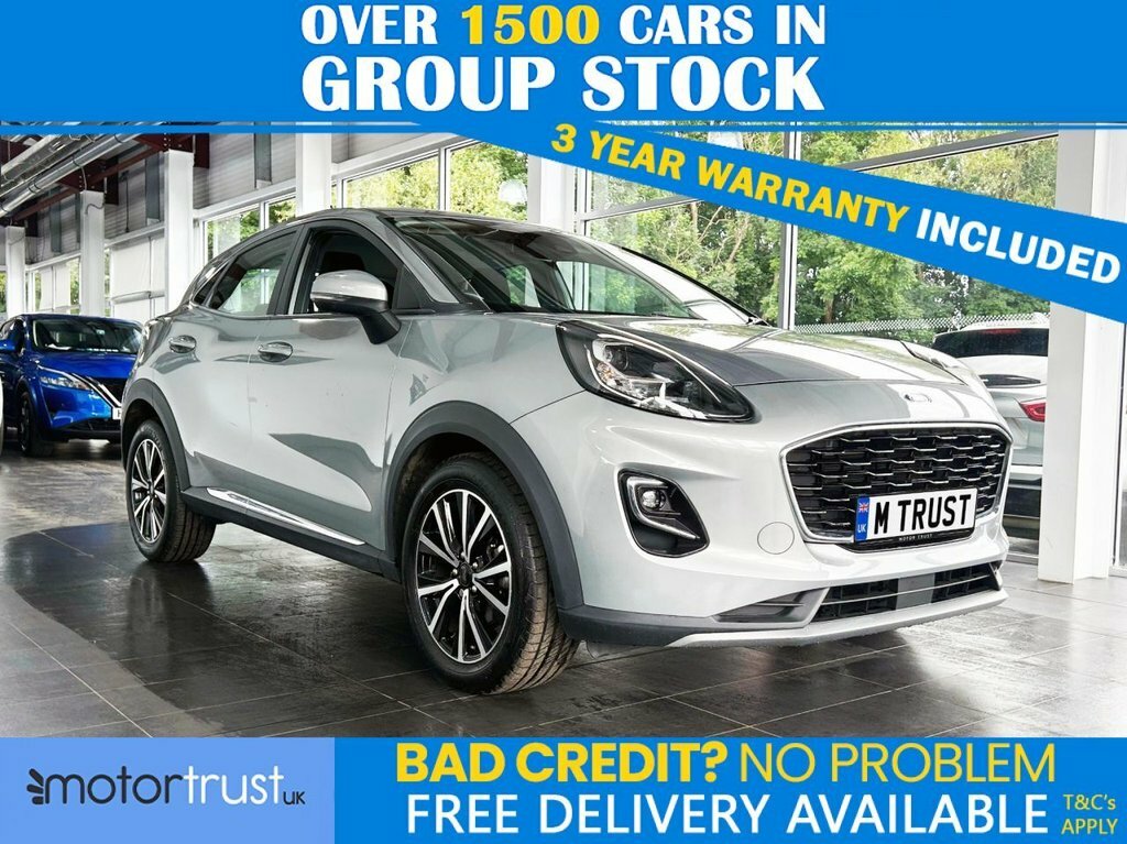 Ford Puma 1L Titanium Silver
