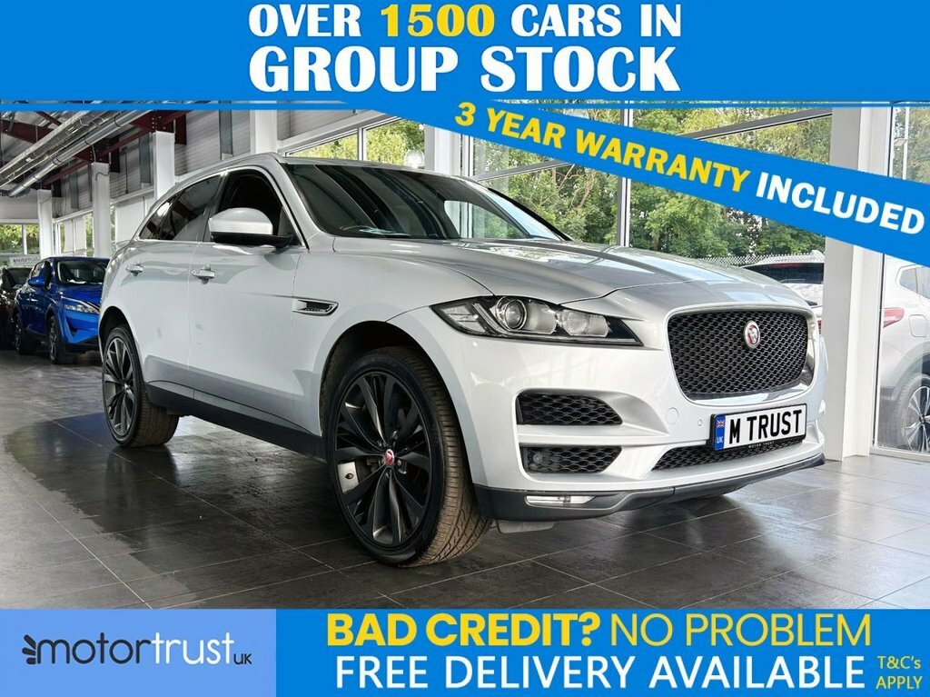 Jaguar F-Pace 2L Prestige Silver