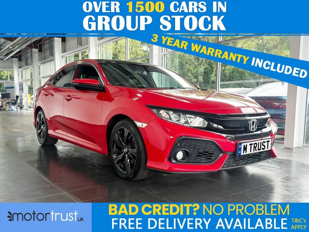 Honda Civic 1L Ex Red