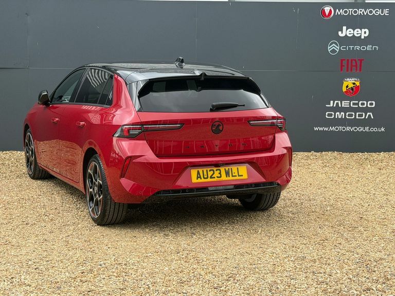 Vauxhall Astra 1.2 Turbo 130 Gs AU23WLL Red #3