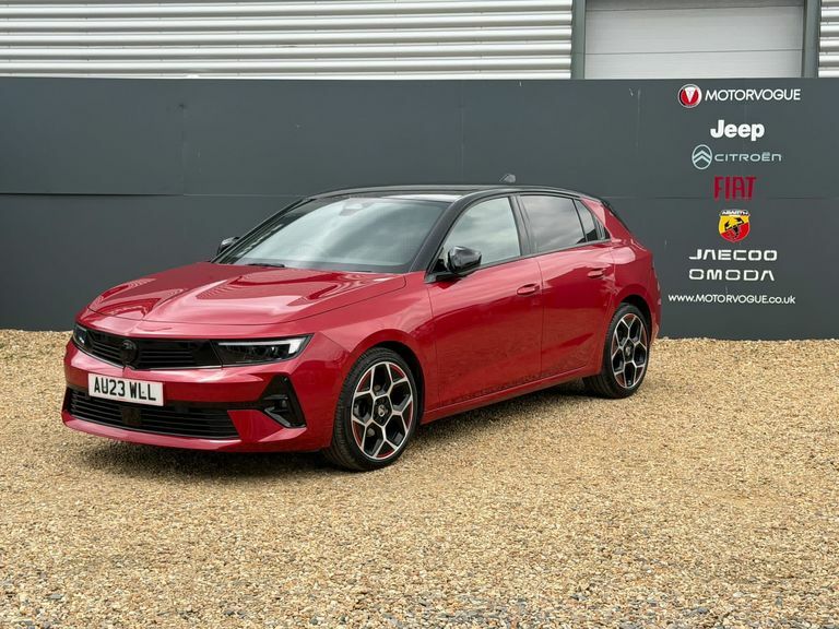 Vauxhall Astra 1.2 Turbo 130 Gs AU23WLL Red #2