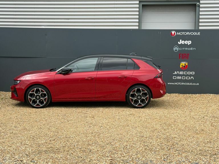 Vauxhall Astra 1.2 Turbo 130 Gs AU23WLL Red #4