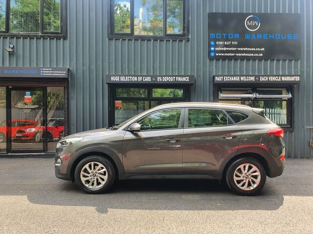 Hyundai Tucson 1.7 Crdi Blue Drive Se Nav Suv Dct Euro MT18PPO Grey #4