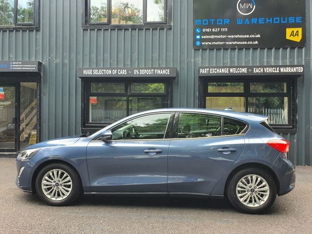 Ford Focus 1.5 Ecoblue Titanium Hatchback E BP69CCF Blue #3