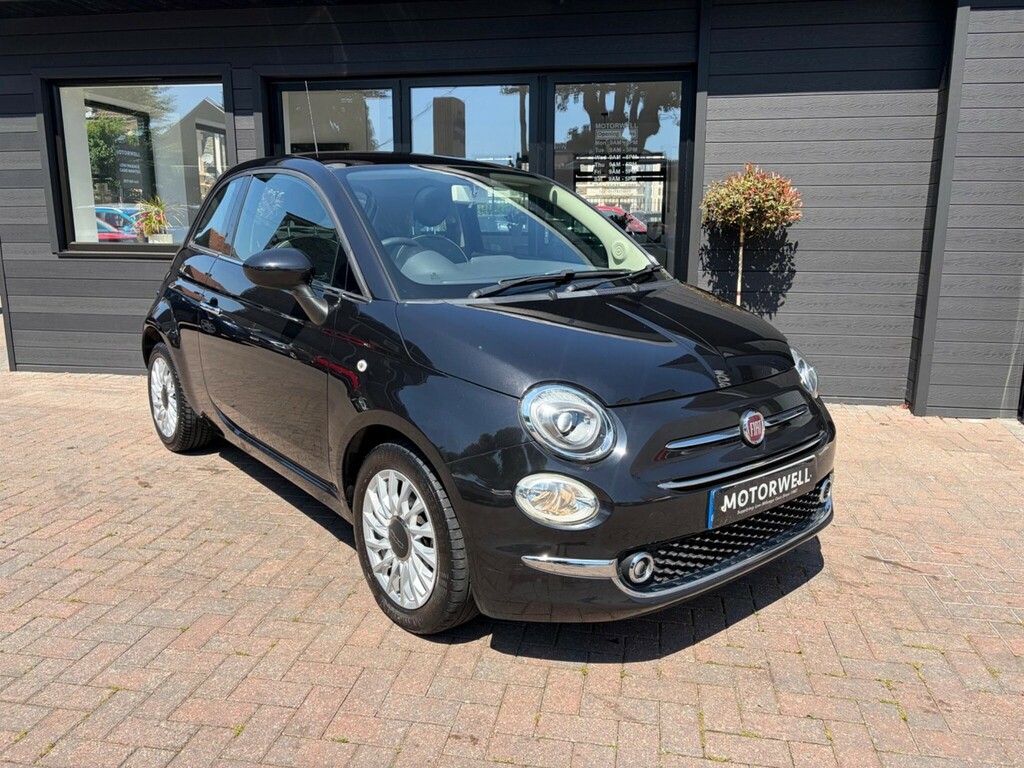 Fiat 500 Hatchback WR17HYX Black #3