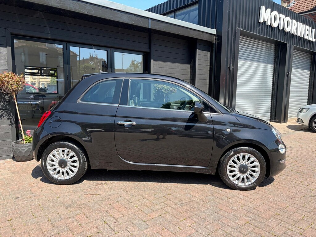 Fiat 500 Hatchback WR17HYX Black #4