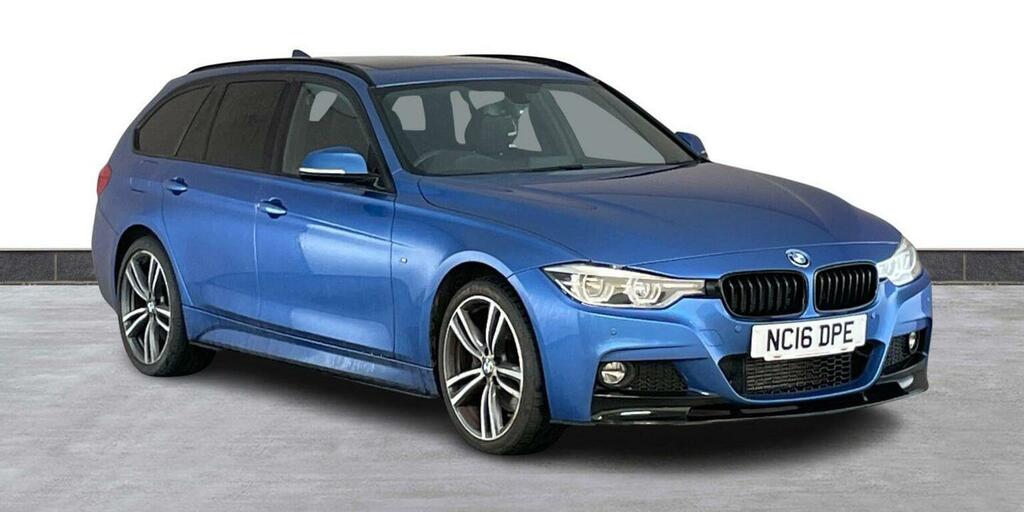 BMW 3 Series 2.0 320D M Sport Touring Xdrive Euro 6 Ss Blue