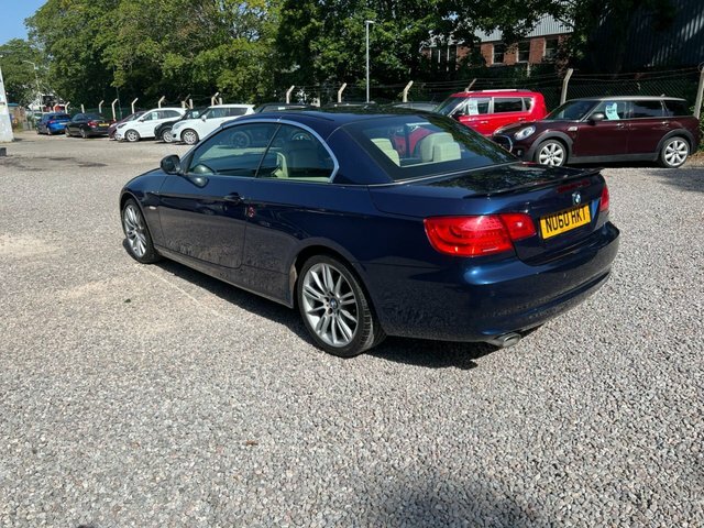 BMW 3 Series 2.0 320D Se Convertible Euro 5 Blue #5