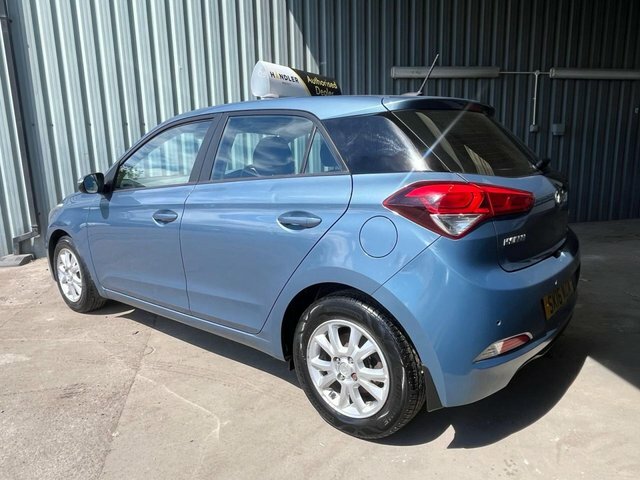 Hyundai I20 1.2 Blue Drive Se Hatchback Euro SK16WZA Blue #6