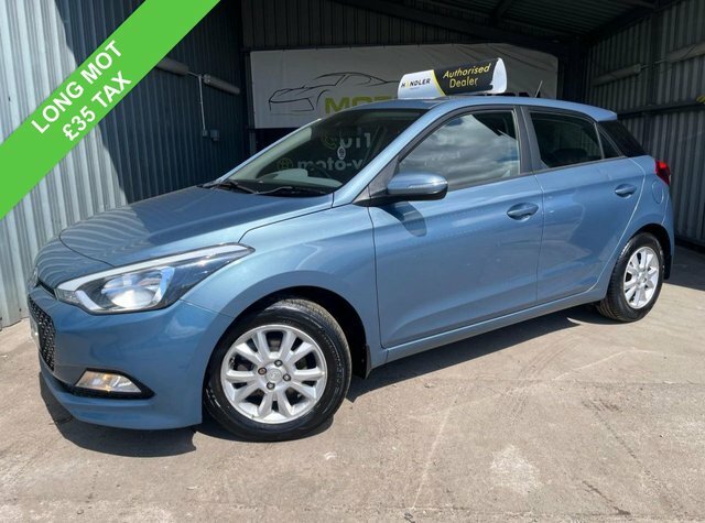 Hyundai I20 1.2 Blue Drive Se Hatchback Euro SK16WZA Blue