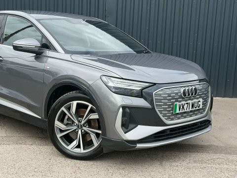 Audi Q4 E Tron Sportback 40 S Grey
