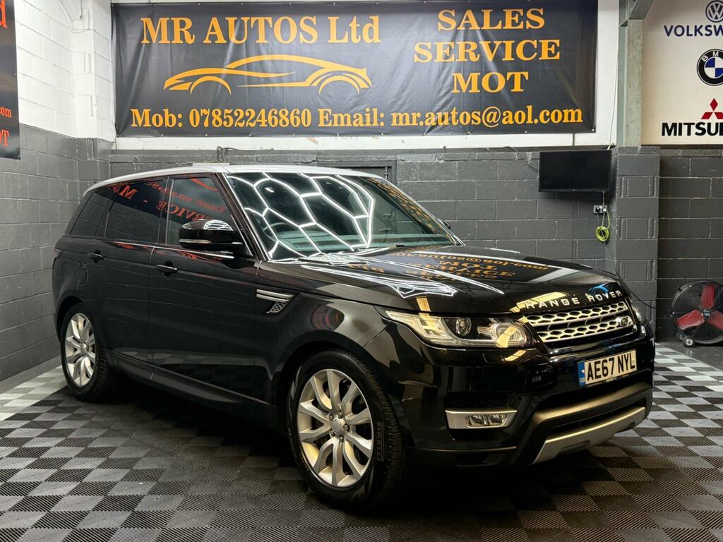 Land Rover Range Rover Sport Hse Black #6