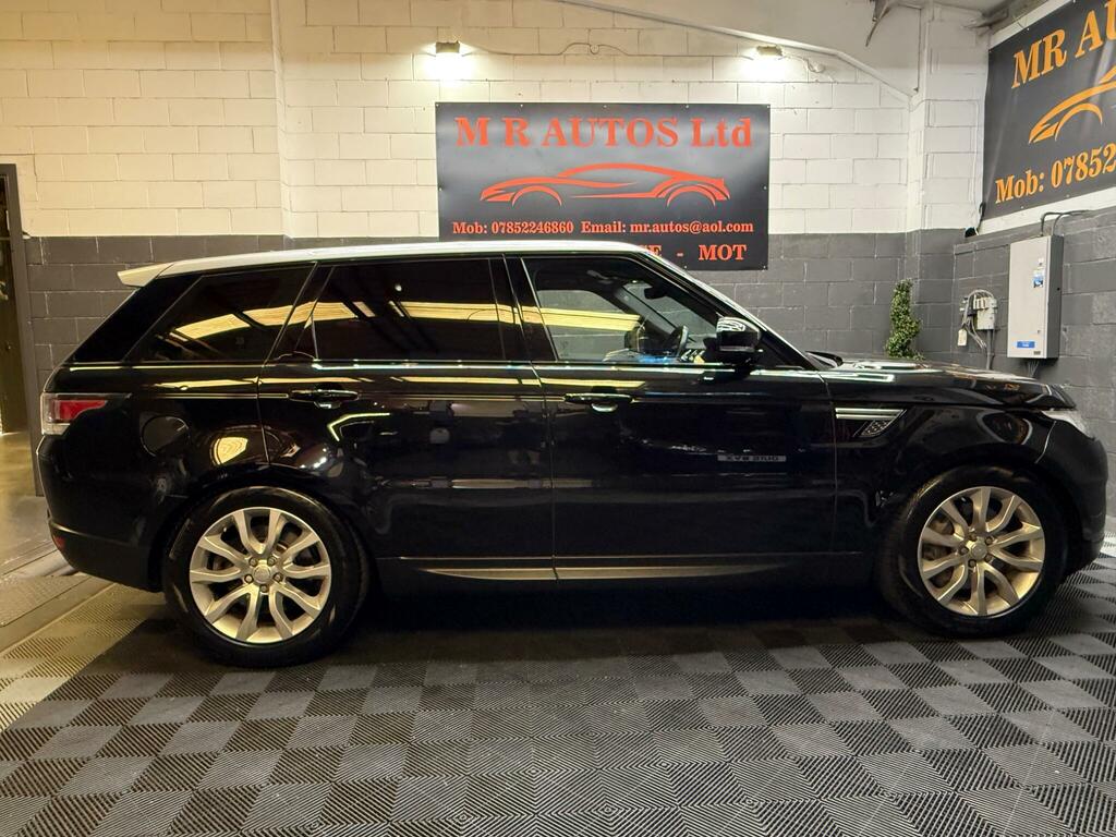 Land Rover Range Rover Sport Hse Black #4
