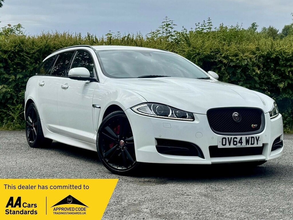 Jaguar XF 3.0D S V6 Portfolio Sportbrake Euro 5 Ss 5 OV64WDY White