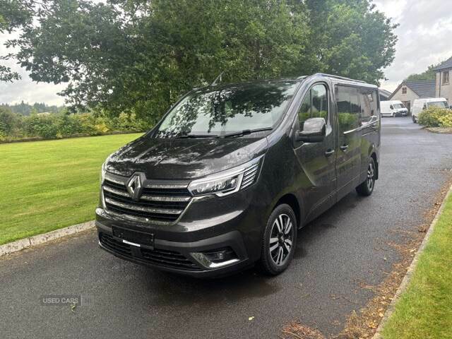 Renault Trafic Ll30 Blue Dci 170 Sport Crew Van Edc Black #5
