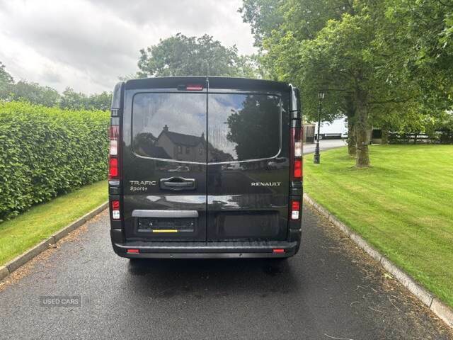 Renault Trafic Ll30 Blue Dci 170 Sport Crew Van Edc Black #3
