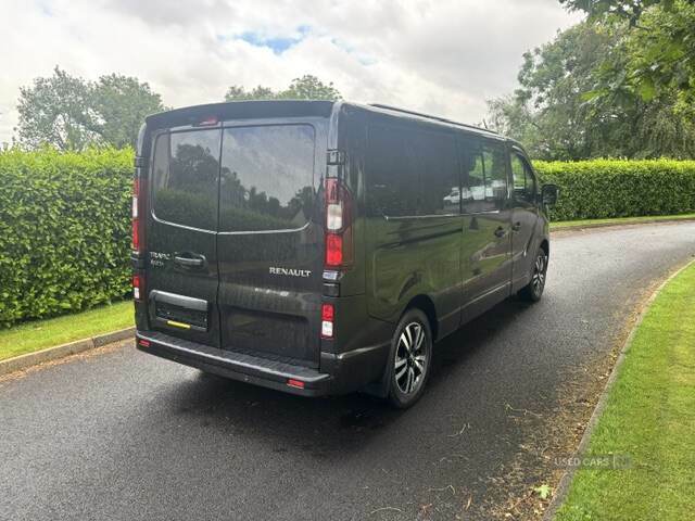 Renault Trafic Ll30 Blue Dci 170 Sport Crew Van Edc Black #2