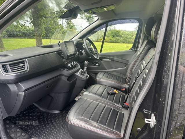 Renault Trafic Ll30 Blue Dci 170 Sport Crew Van Edc Black #6