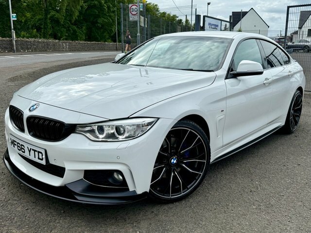 BMW 4 Series Gran Coupe 2016 2.0 420D M Sport Hatchback Eu White #2