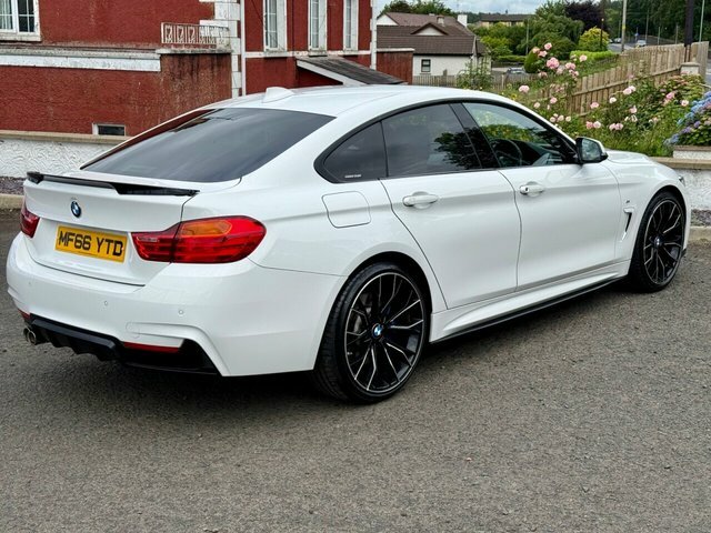 BMW 4 Series Gran Coupe 2016 2.0 420D M Sport Hatchback Eu White #3