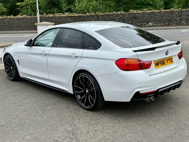 BMW 4 Series Gran Coupe 2016 2.0 420D M Sport Hatchback Eu White #4