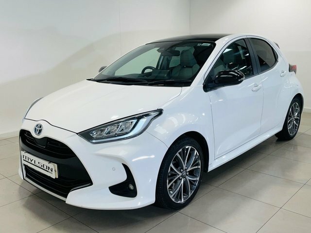 Toyota Yaris Vvt-h Excel Hatchback BP72WZW White #5