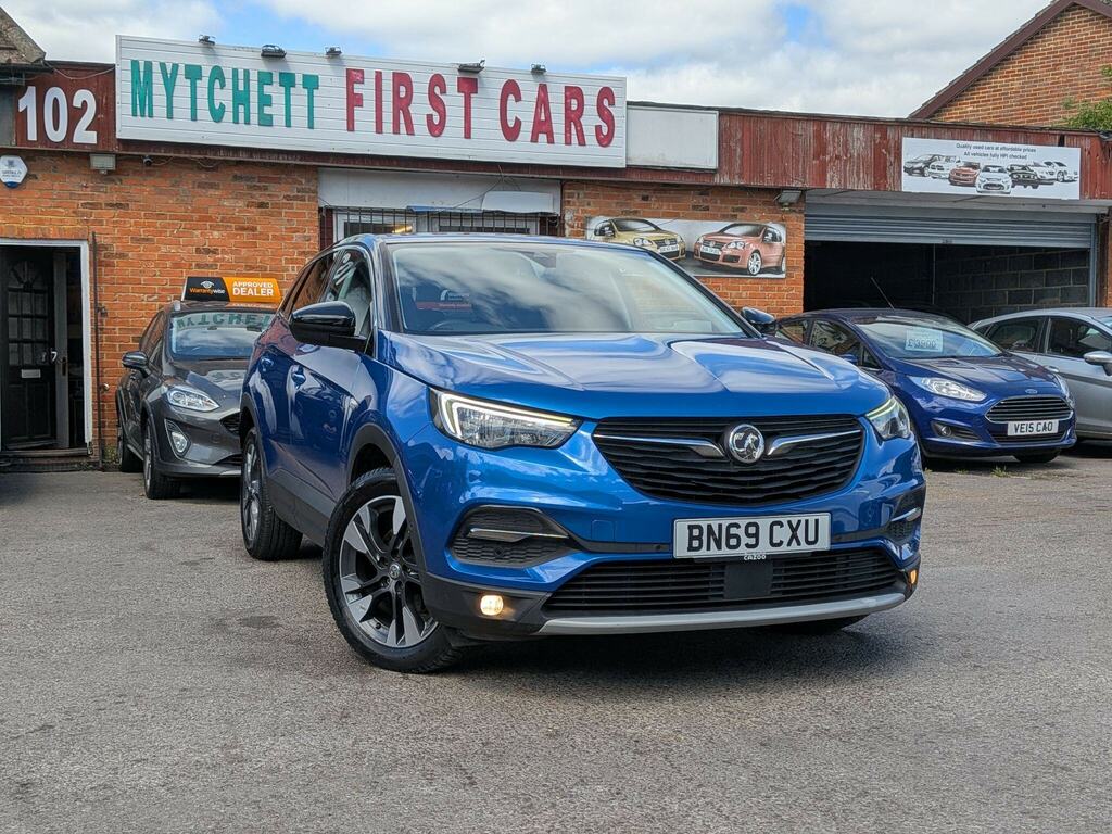 Vauxhall Grandland X 1.2 Turbo Sri Nav Euro 6 Ss Blue