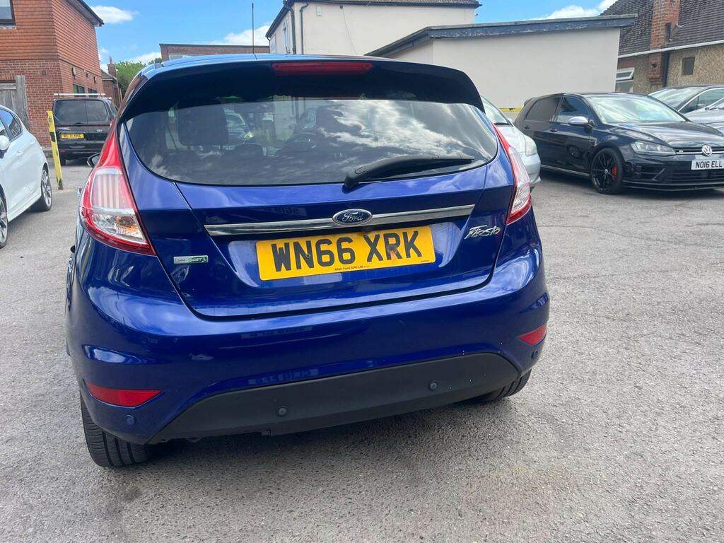 Ford Fiesta 1.0T Ecoboost Titanium X Powershift Euro 6 Blue #6