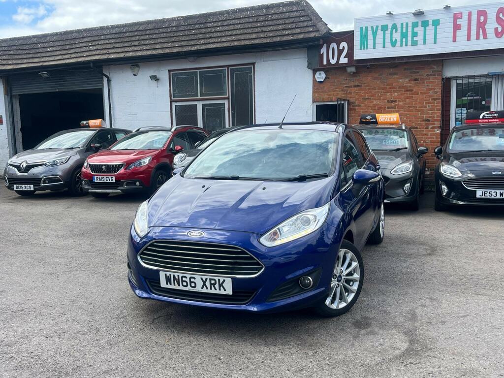 Ford Fiesta 1.0T Ecoboost Titanium X Powershift Euro 6 Blue #3