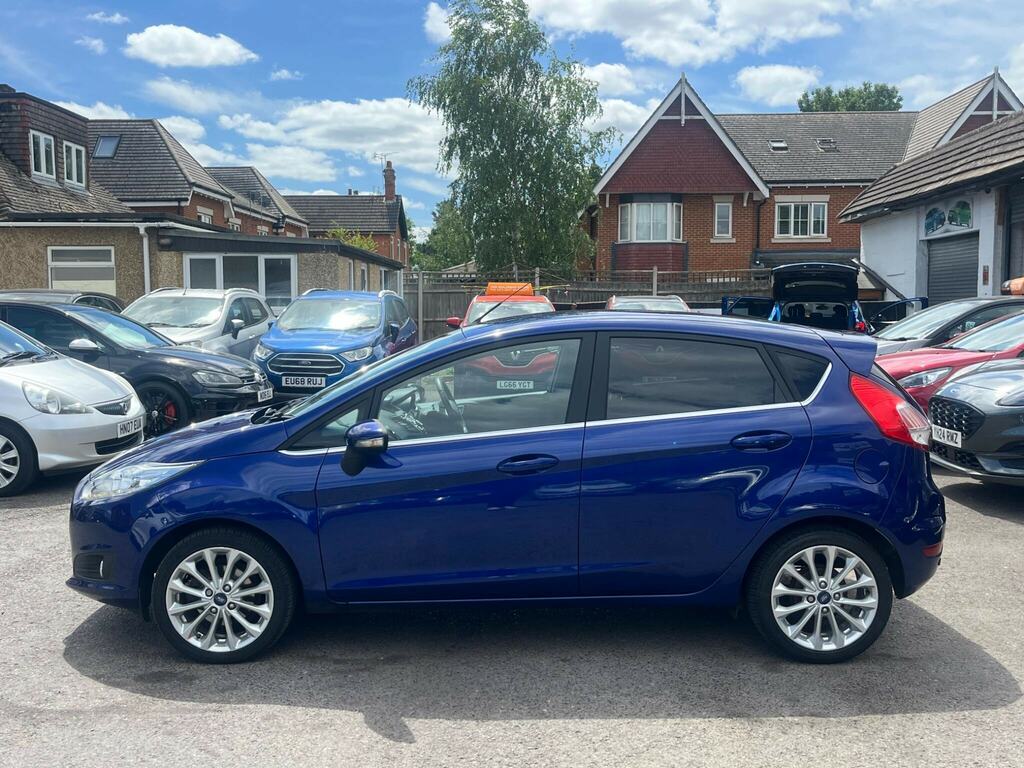 Ford Fiesta 1.0T Ecoboost Titanium X Powershift Euro 6 Blue #5