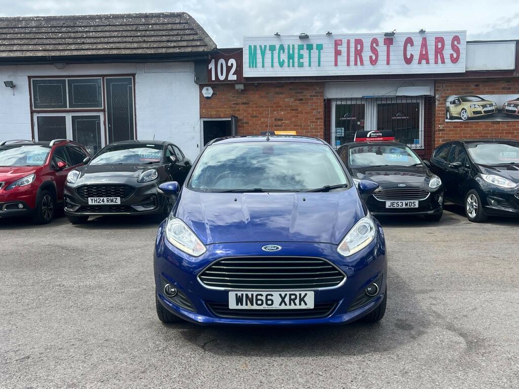 Ford Fiesta 1.0T Ecoboost Titanium X Powershift Euro 6 Blue #2