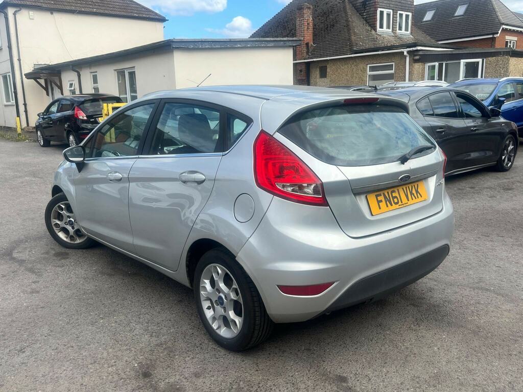 Ford Fiesta 1.4 Tdci Dpf Zetec Silver #4